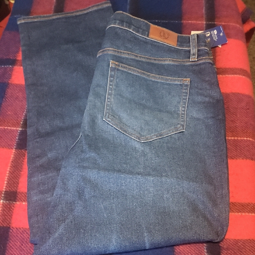 Lands' End Recover Fiber Jeans, Size 16, NWT